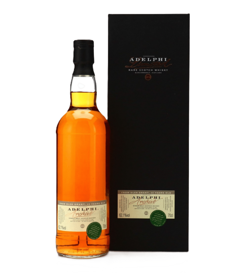 Adelphi Glen Grant 1985 22 Year Old Cask Strength Single Malt Scotch Whisky 700ml