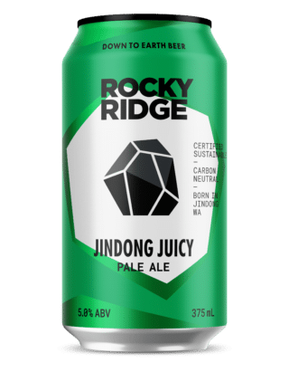 Rocky Ridge Jindong Juicy Pale Ale 5% 375ml Can 16 Pack