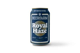 Beerfarm Royal Haze 5.8% 375ml Can 16 Pack