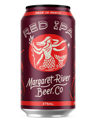Margaret River Beer Co Red IPA 6.2% 375ml Can 16 Pack