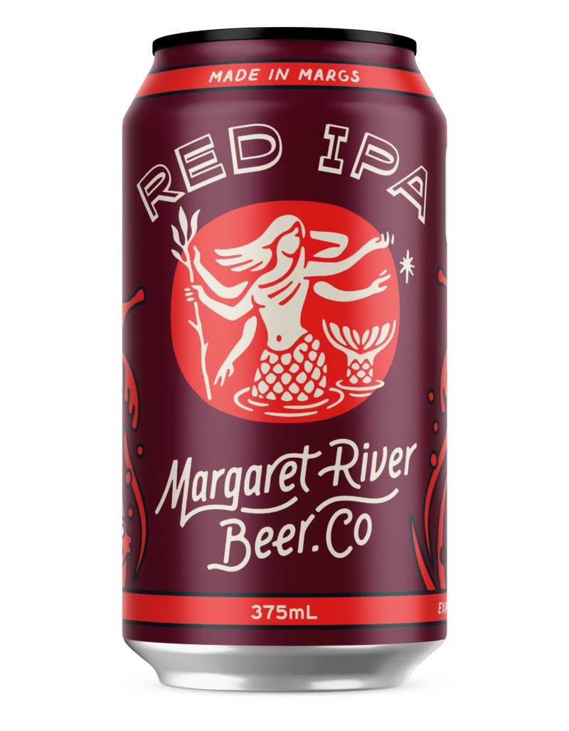 Margaret River Beer Co Red IPA 6.2% 375ml Can 16 Pack