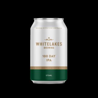 Whitelakes 100 Day IPA 5.8% 375ml Can 16 Pack