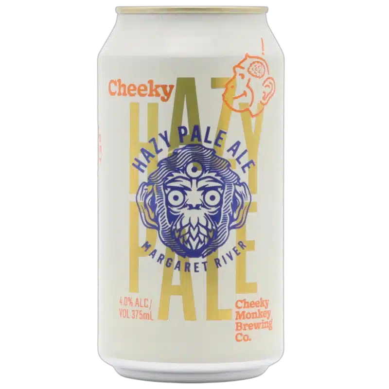 Cheeky Monkey Hazy Pale Ale 4.0% 375ml Can 16 Pack