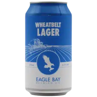 Eagle Bay Wheatbelt Lager 4.3% 375ml Can 16 Pack