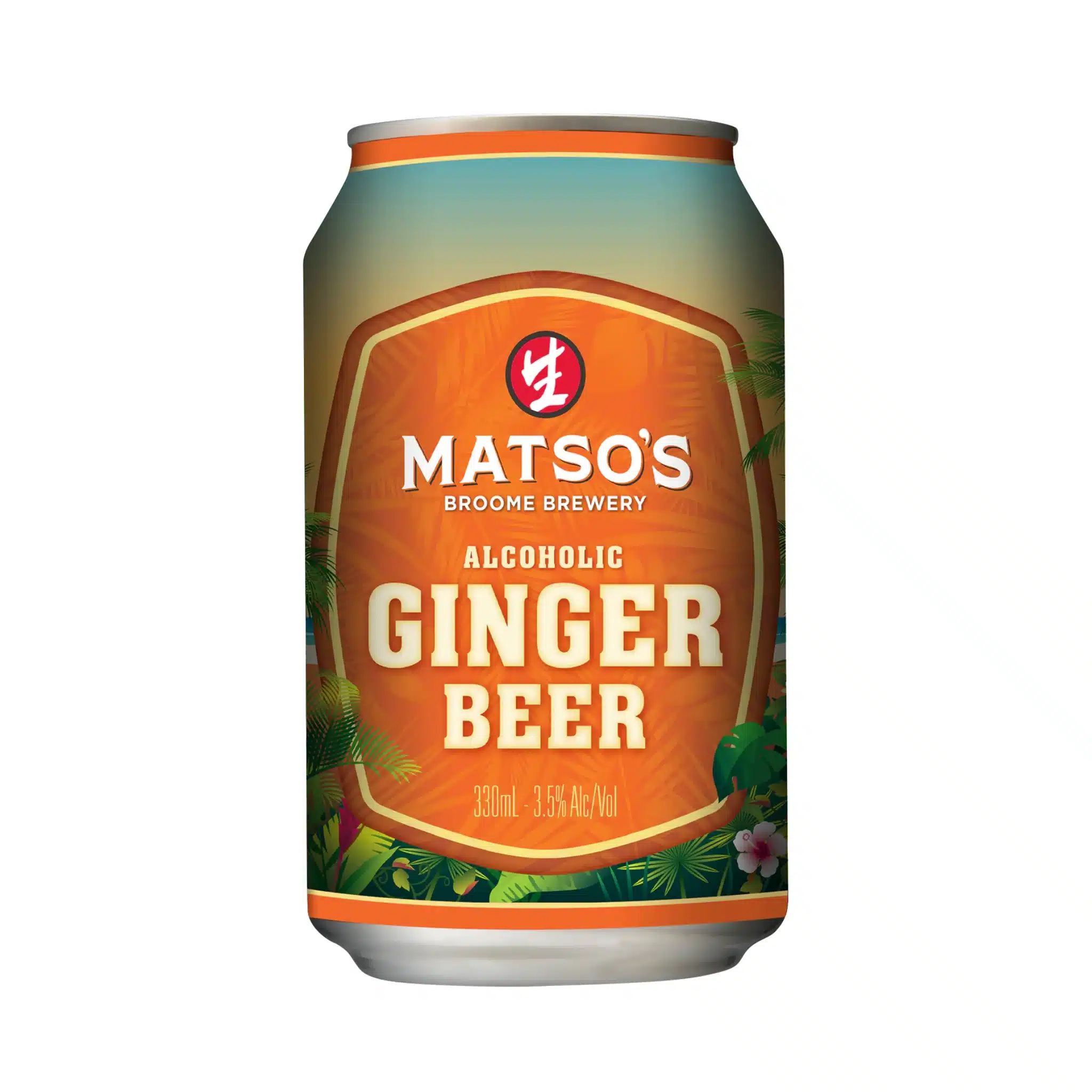 Buy Matsos Ginger Beer 330ml Can 24 Pack Online From Devine Cellars Perth