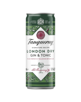 Tanqueray Gin & Tonic 250ml 24 Pack
