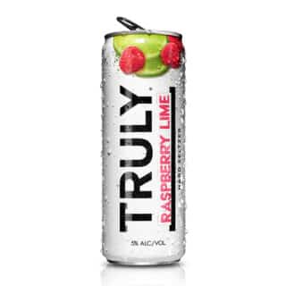 Truly Raspberry Lime Hard Seltzer 5.0% 330ml Can 24 Pack