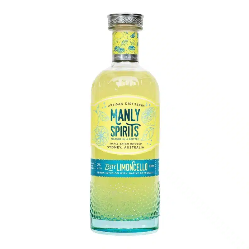 Manly Spirits Zesty Limoncello 275ml Bottle 24 Pack