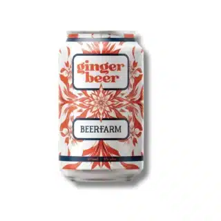 Beerfarm Alcoholic Ginger Beer 375ml Can 16 Pack