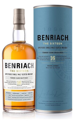 Benriach The Sixteen 16 Year Old Speyside Single Malt Scotch Whisky 700ml