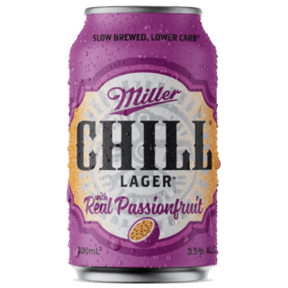 Miller Chill Passionfruit 3.5% 330ml Can 24 Pack