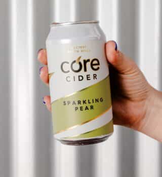 Core Cider Sparkling Pear Cider 3.5% 375ml Can 16 Pack