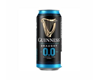 Guinness 0.0 Non-Alcoholic 440ml Can 24 Pack