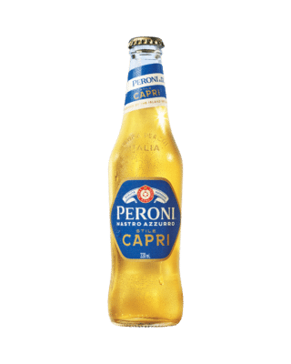 Peroni Nastro Azzurro Stile Capri 4.2% 330ml Bottle 24 Pack