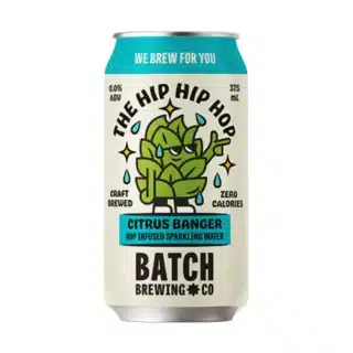 Batch Brewing Co Hip Hip Hop Citrus Banger Sparkling Water 375ml Can 16 Pack