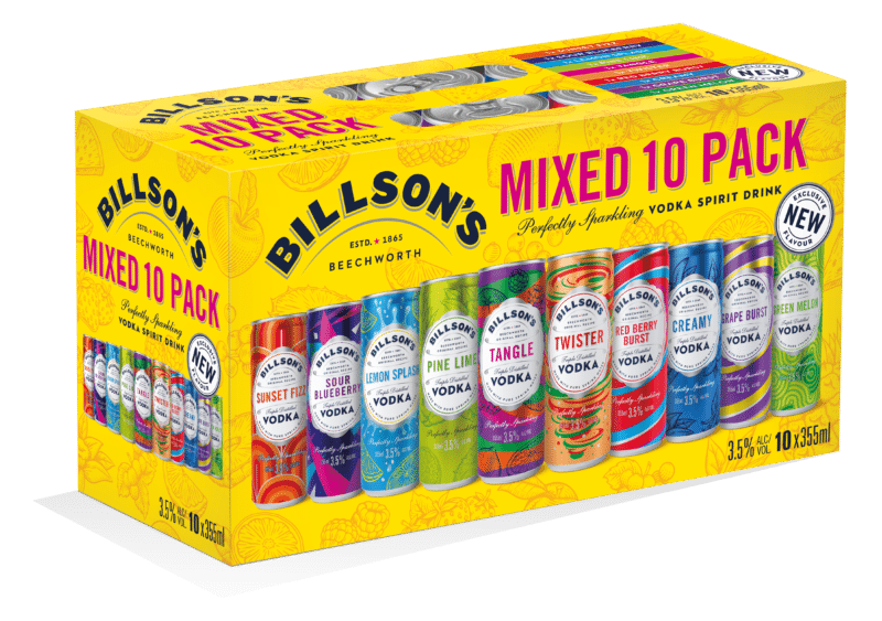 Billson's 355ml Can Mixed 10 Pack
