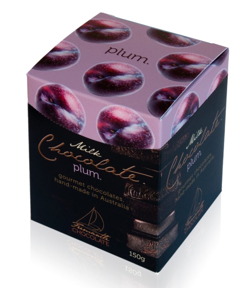 Fremantle Milk Chocolate Plum 150g