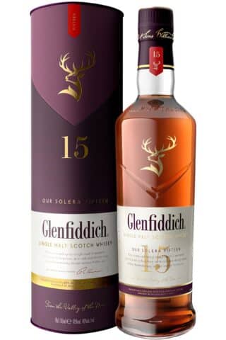 Glenfiddich Solera 15 Year Old Single Malt Scotch Whisky 700ml