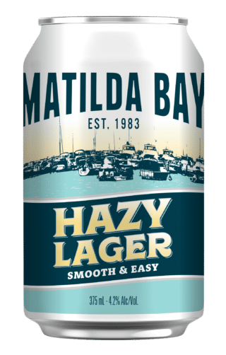 Matilda Bay Hazy Lager 4.2% 375ml Can 24 Pack