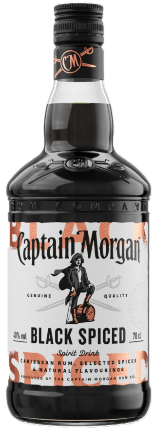 Captain Morgan Black Spiced Rum 700ml