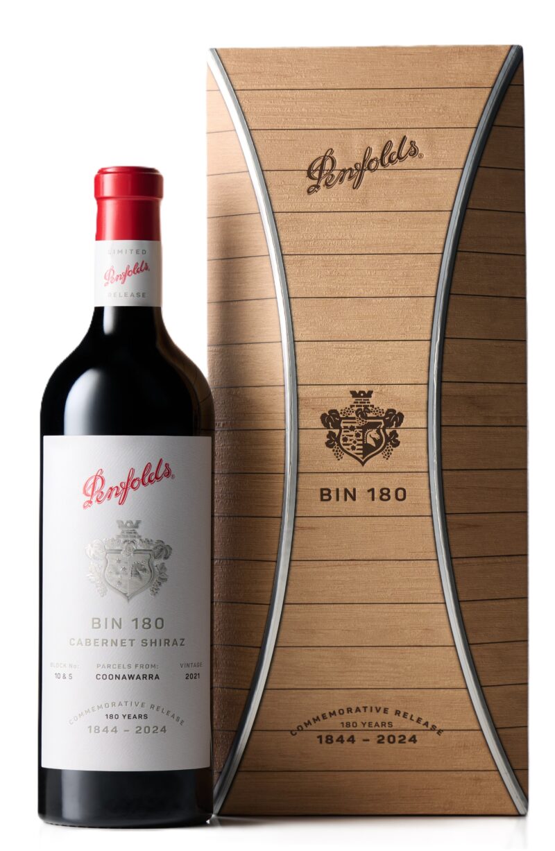 Penfolds Bin 180 Coonawarra Cabernet Shiraz 2021