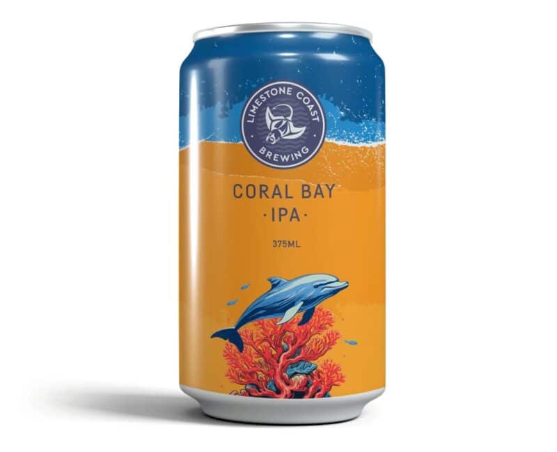 Limestone Coast Coral Bay IPA 6.4% 375ml Can 16 Pack