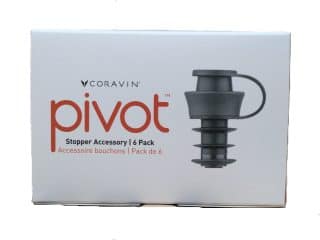 Coravin Pivot Stopper Accessory 6 Pack