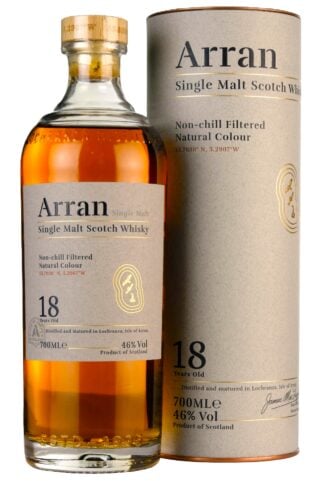 Arran 18 Year Old Single Malt Scotch Whisky 700ml