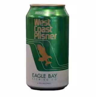 Eagle Bay West Coast Pilsner 4.5% 375ml Can 16 Pack