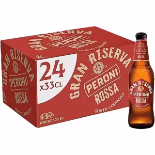 Peroni Gran Riserva Rossa 5.2% 330ml Bottle 24 Pack