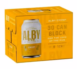 Gage Roads Alby Crisp Lager 3.5% 375ml Can 30 Pack