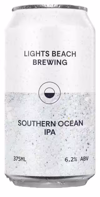 Lights Beach Brewing Southern Ocean IPA 6.2% 375ml Can 16 Pack