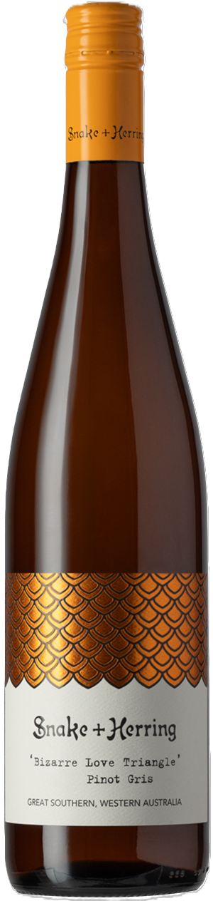 Snake + Herring Bizarre Love Triangle Pinot Gris Snake + Herring Bizarre Love Triangle Pinot Gris