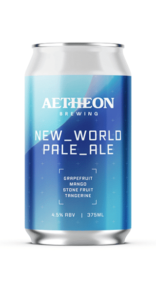 Aetheon Brewing New World Pale Ale 4.5% 375ml Can 16 Pack