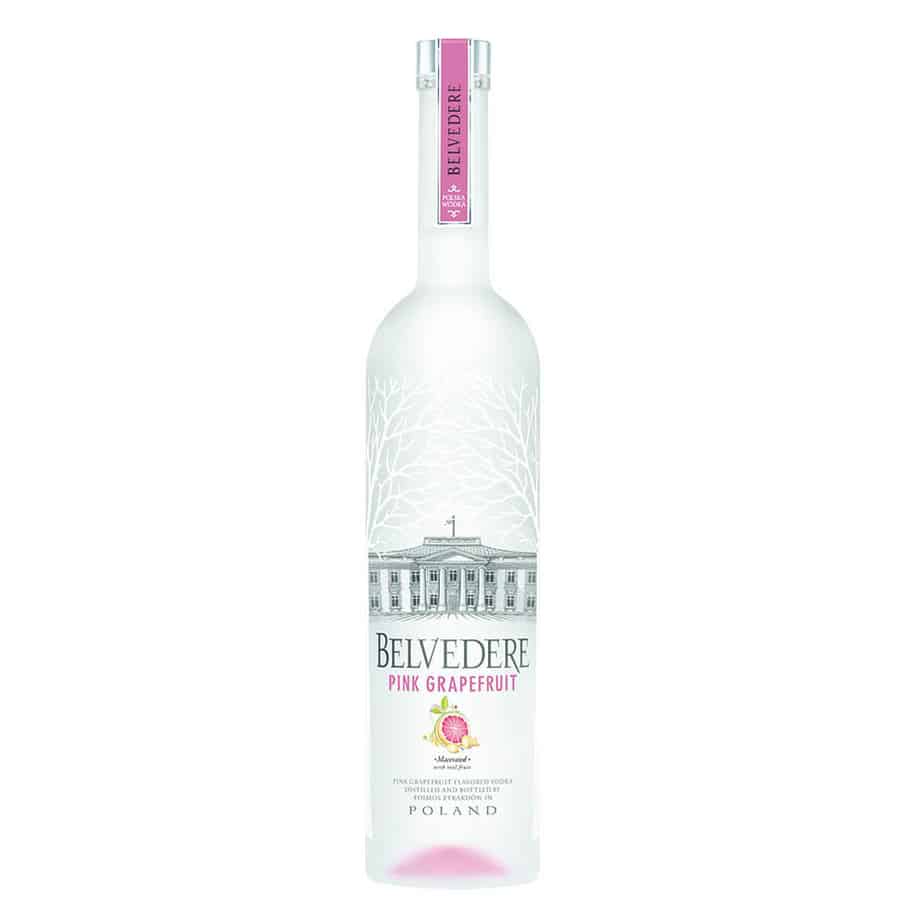 Belvedere Pink Grapefruit Vodka 40% 1L rüsumsuz Hava limanına