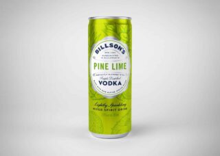 Billson's Pine Lime Vodka 355ml Can 24 Pack