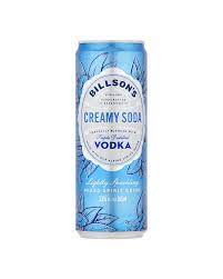Billson's Vodka Creamy Soda 355ml Can 24 Pack