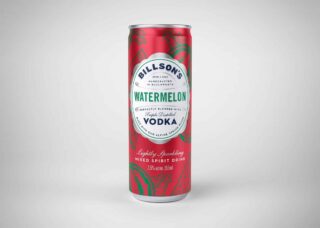 Billson's Watermelon Vodka 355ml Can 24 Pack