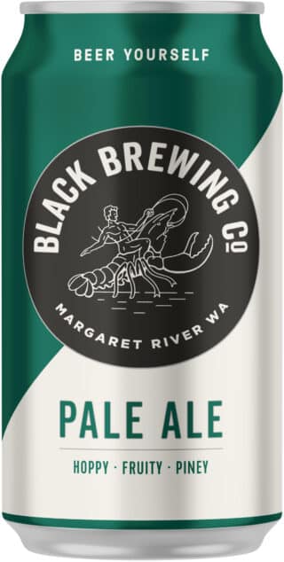 Black Brewing Pale Ale 5.5% 375ml Can 16 Pack
