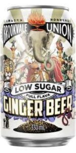 Brookvale Union Low Sugar Ginger Beer 330ml Can 24 Pack