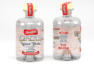 Bunster's Shit the Bed Chilli Infused Vodka 500ml