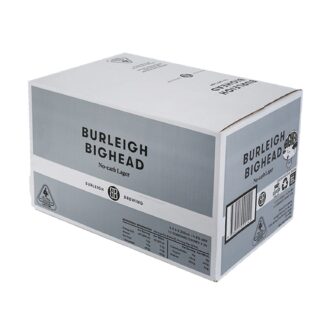 Burleigh Bighead No-Carb Lager 4.2% 330ml Bottle 24 Pack