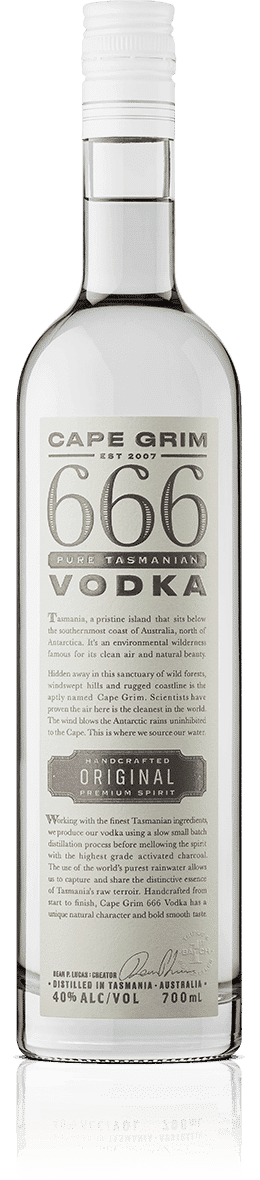 Cape Grim 666 Original Vodka 700ml (Tasmania)