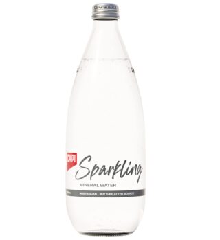 Capi Sparkling Mineral Water 750ml Bottle 12 Pack