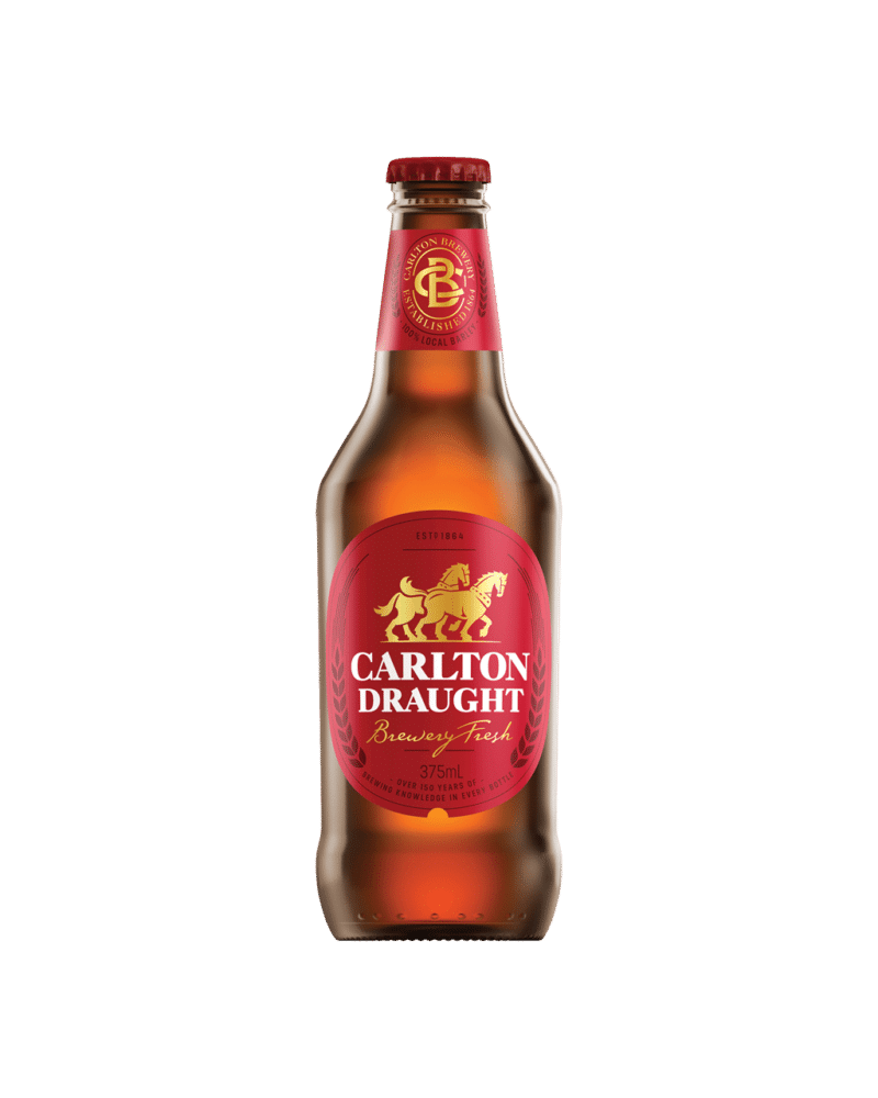Buy Carlton Draught 4.6 375ml Bottle 24 Pack online from deVine