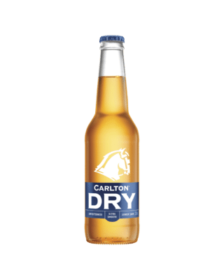 Carlton Dry 4.5% 330ml Bottle 24 Pack