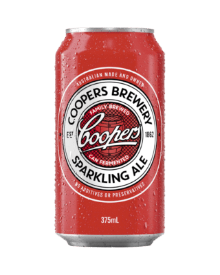 Coopers Sparkling Ale 5.8% 375ml Can 24 Pack
