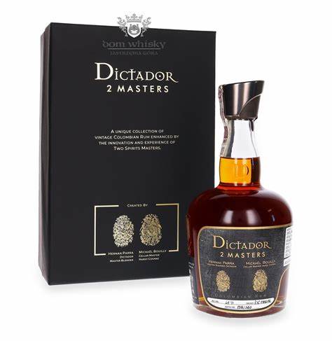 Dictador Rum 2 Masters Hardy Cognac 700ml