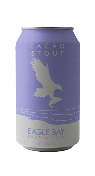 Eagle Bay Cacao Stout 5.5% 375ml Can 16 Pack