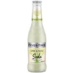 Fever Tree Sparkling Lime & Yuzu Soda Bottle 200ml 24 Pack